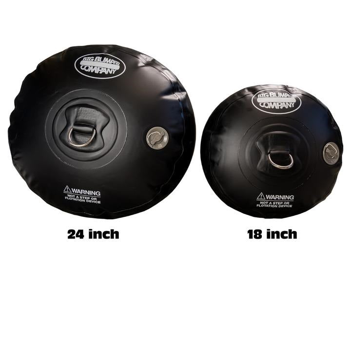 Black Boat Bumpers - Fenders 12' x 24"