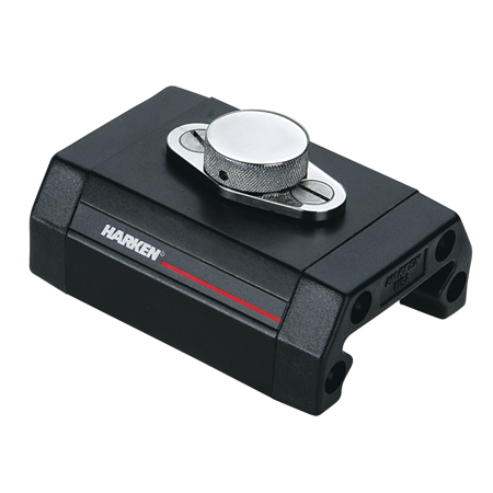 Harken 50 mm Double Stainless Steel T-Track Adjustable Pinstop