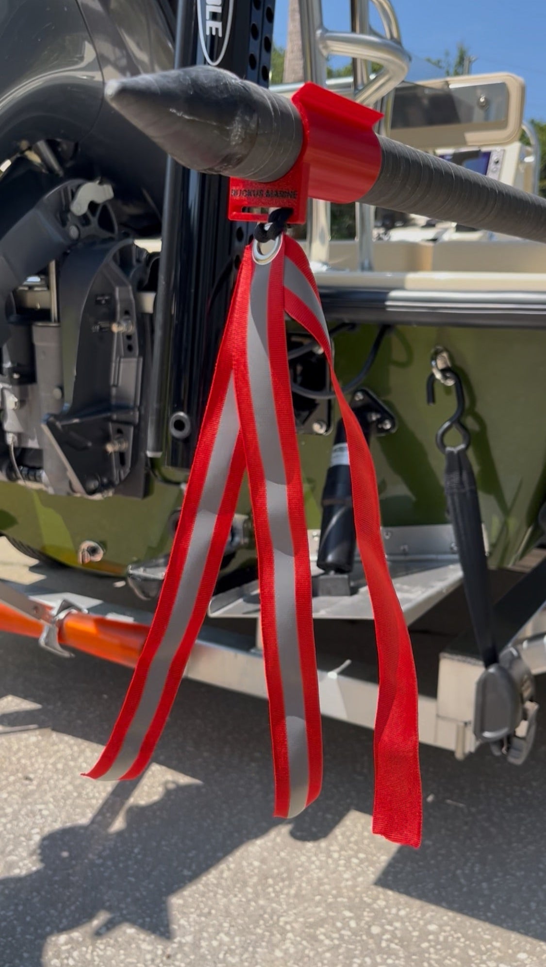 Push Pole Safety Flag - Original Push Pole Protector