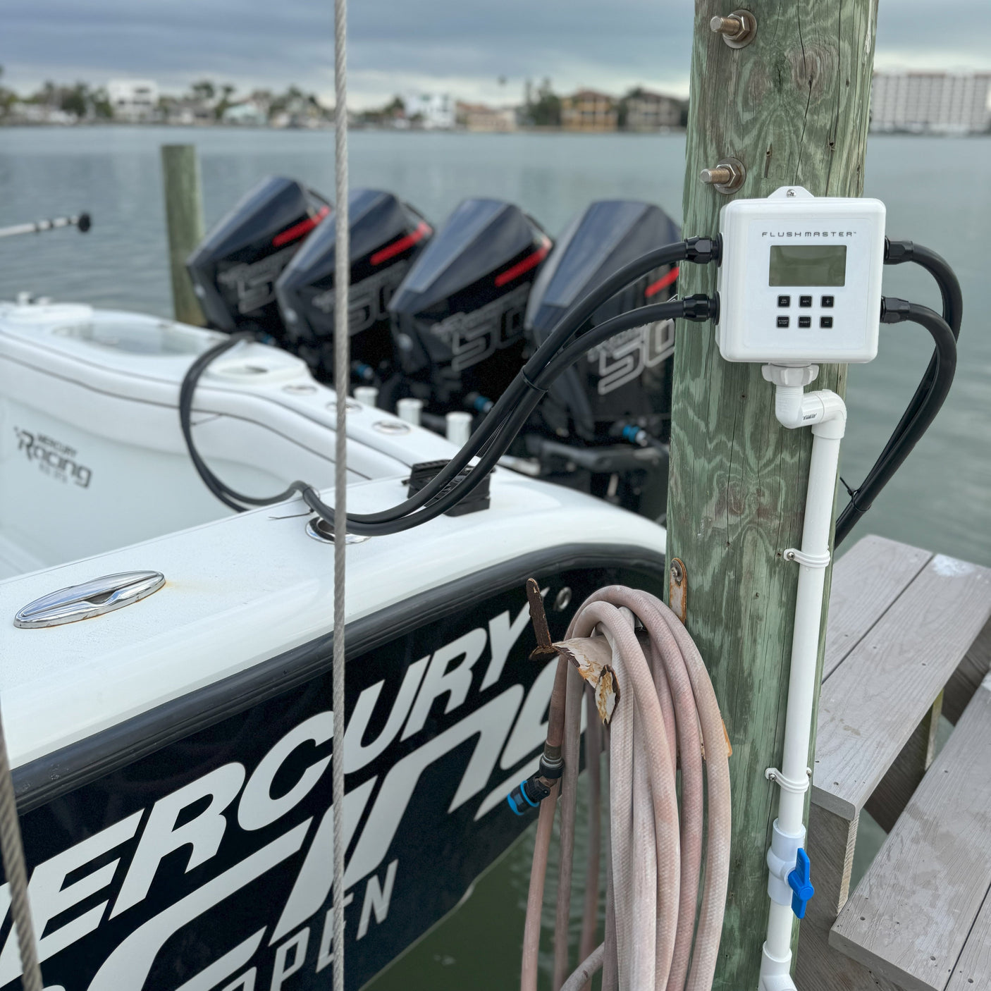 Flushmaster 4-Outlet (single to quad engines)