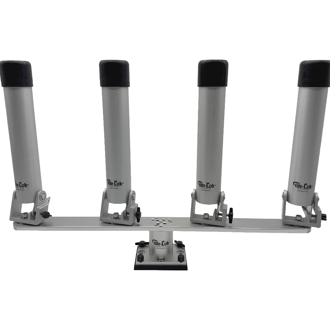 Quad Deck Mount w/ Multi-Lok Rod Holders