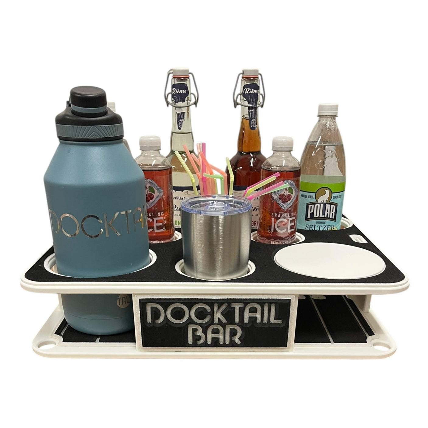 Docktail Boat Table Caddy with SeaSucker Vacuum Mounts