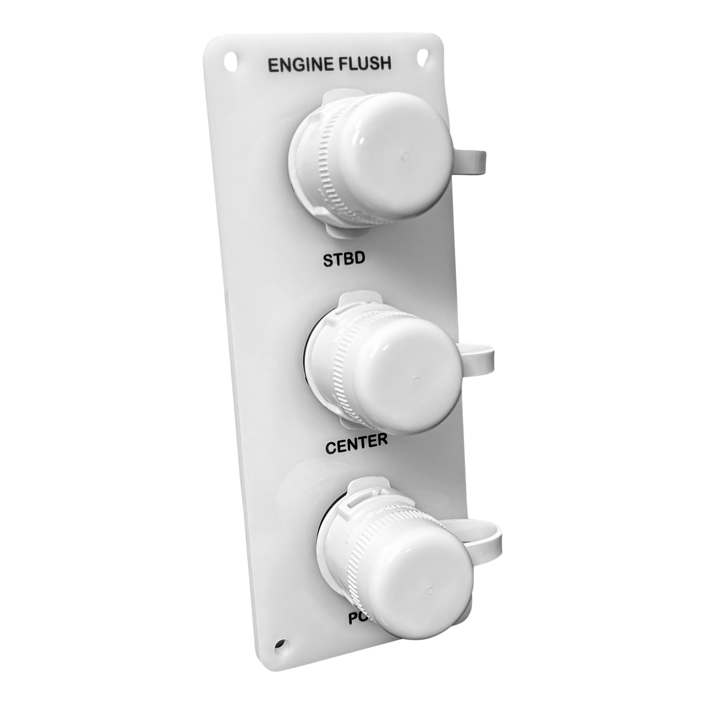 Flush Port Reroute - White Acrylic