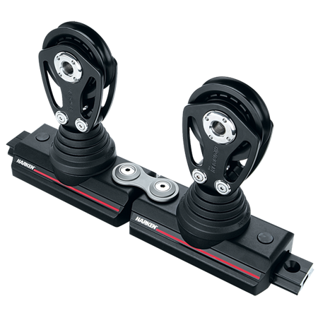 Harken 42 mm Self-Tacking Double Car  Stand-Up Blocks