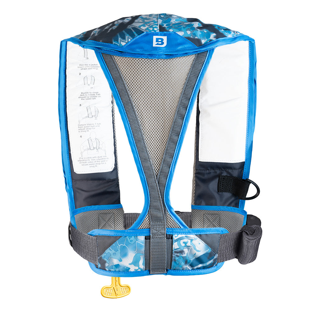 Bluestorm Kryptek Atmos 40 Auto Type II Inflatable PFD - Obscura Litus [BS-D1H-23-LIT]