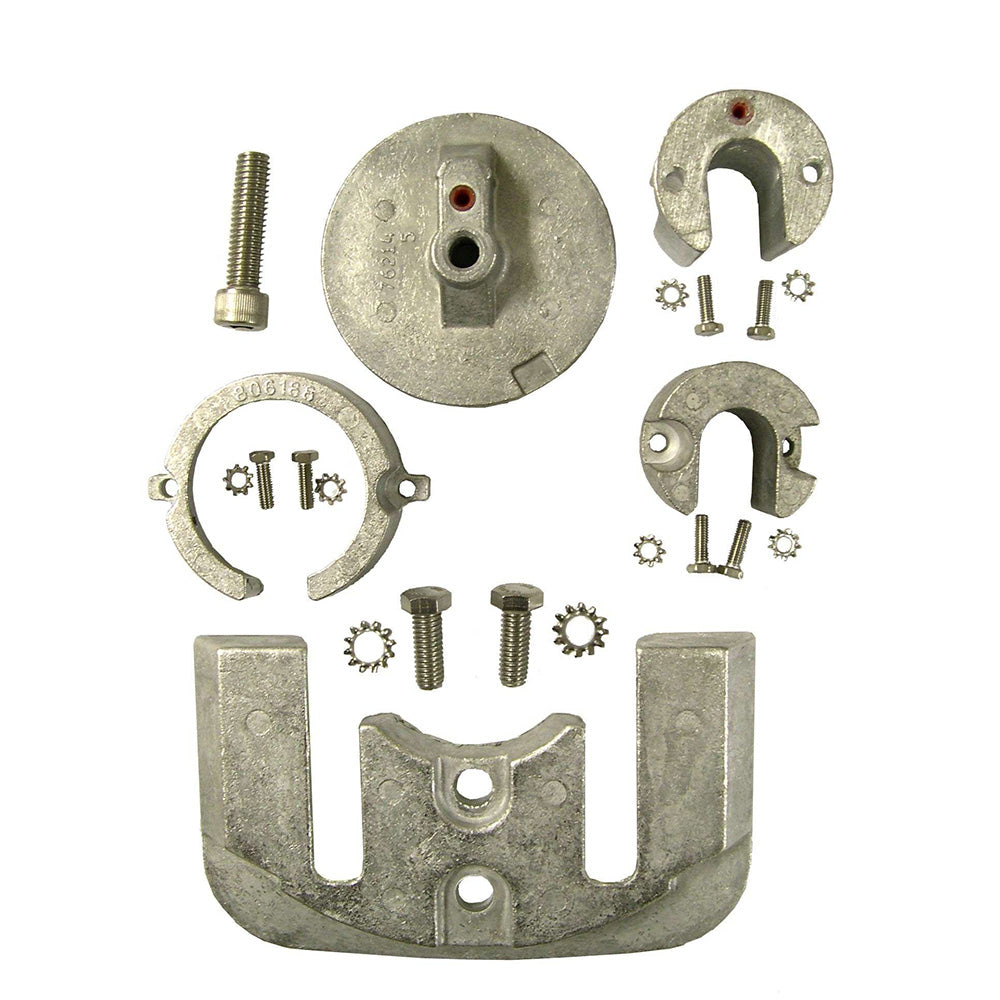 Performance Metals Mercruiser Bravo 1 Complete Anode Kit - Aluminum\ [10060A]