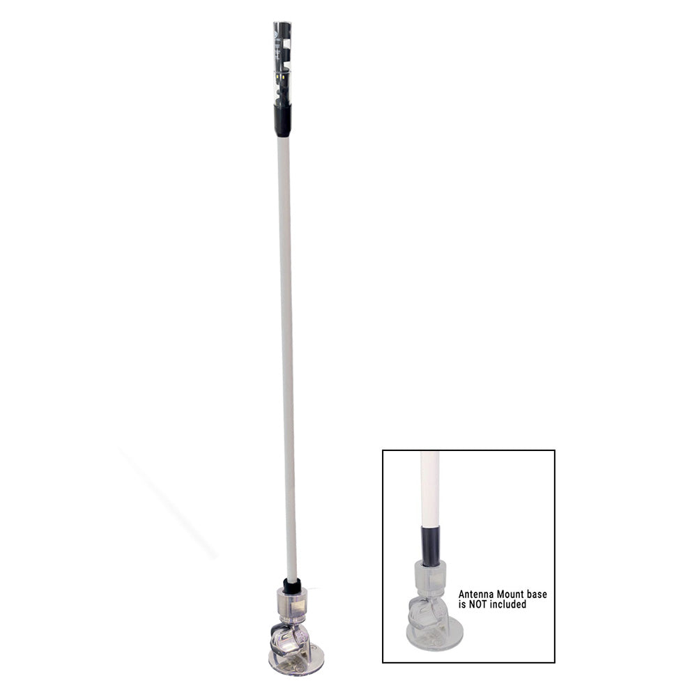 Lumitec Contour Masthead Combo Light w/Antenna Mount *Antenna Mount Base Not Included [101904]