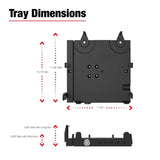 RAM Mount RAM No-Drill Universal Laptop Mount f/Heavy Duty Trucks [RAM-VB-168-SW3]