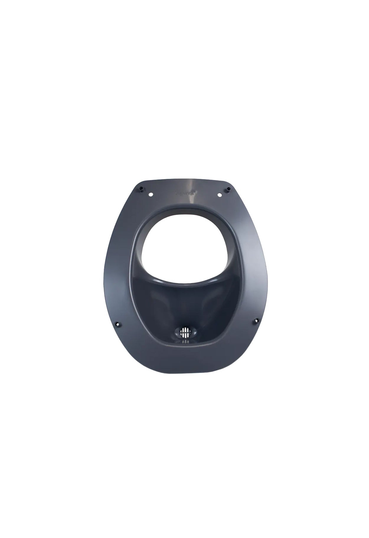 Urine Separating Set Privy with Regular Seat Grey Bowl