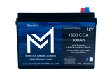 1500 CCA 300AH Dual Purpose Cranking Lithium Bluetooth "Sea Lion"