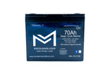 12v 70Ah Deep Cycle Lithium Marine Battery "Tarpon" Bluetooth