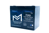 12v 70Ah Deep Cycle Lithium Marine Battery "Tarpon" Bluetooth