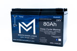 24V 80Ah Lithium Marine Trolling Motor Battery "Kong" - Bluetooth