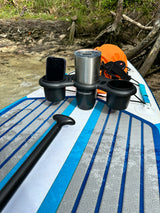 E-Sea Caddy Pro- Multi Cup Suction Mounted Drink Holder-Black