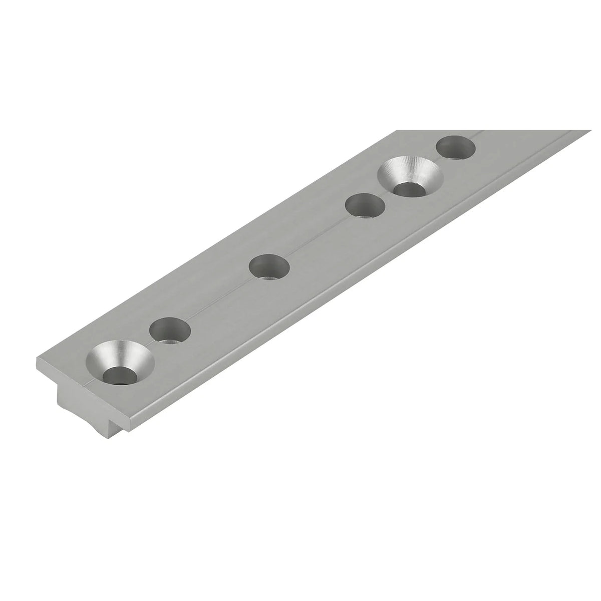 Schaefer 1-1/4" Silver Anodized Aluminum T-Track - 2 ft