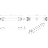 Lumitec MiniRail2 6" Light - White Non Dimming [101078]