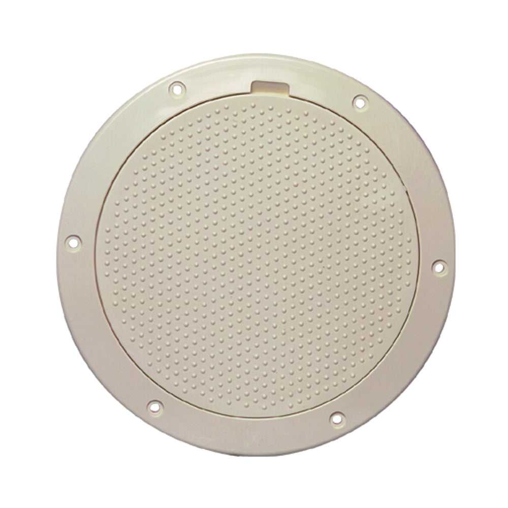 Beckson 6" Non-Skid Pry-Out Deck Plate - Beige [DP63-N]