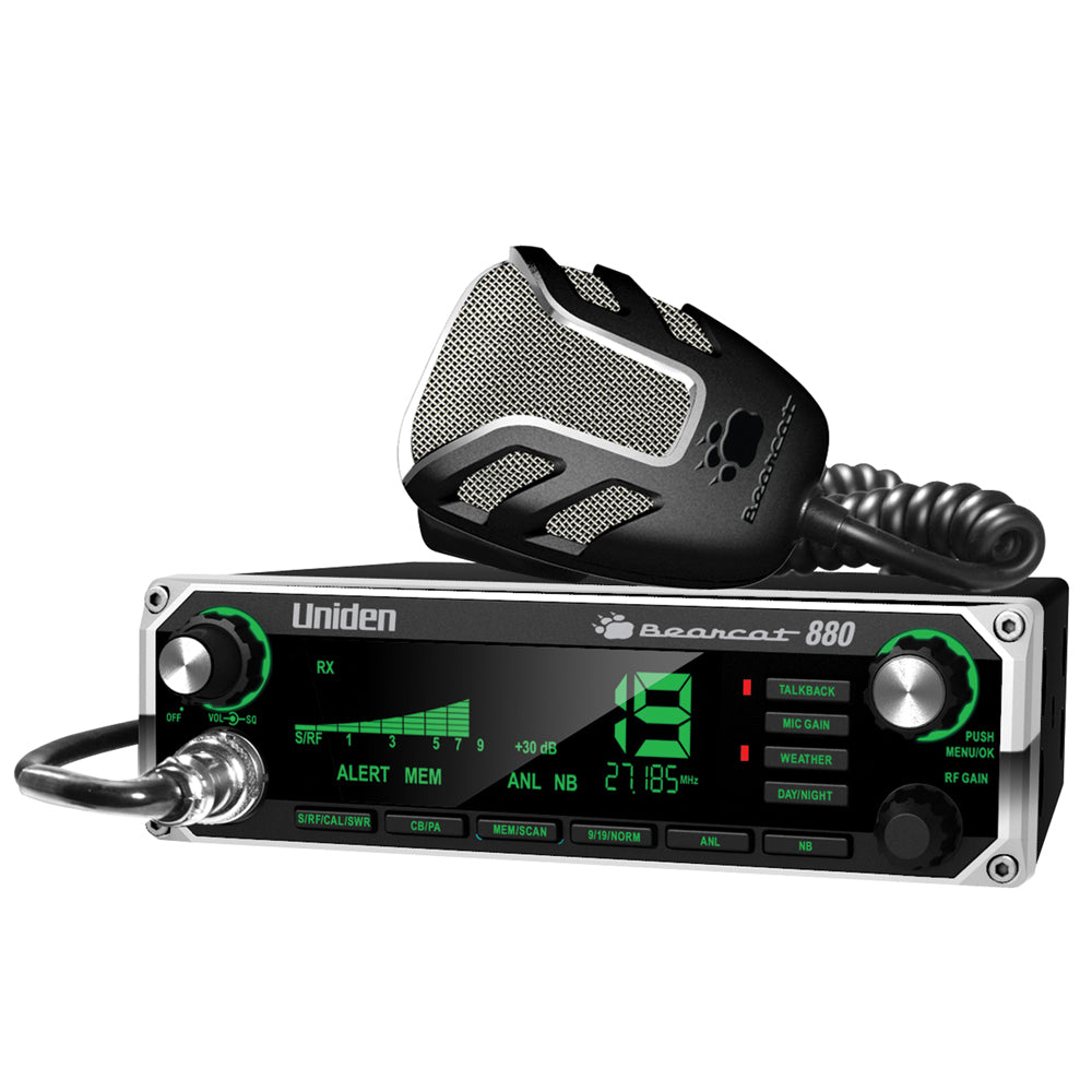 Uniden Bearcat 880 CB Radio w/7 Color Display Backlighting [BEARCAT 880]