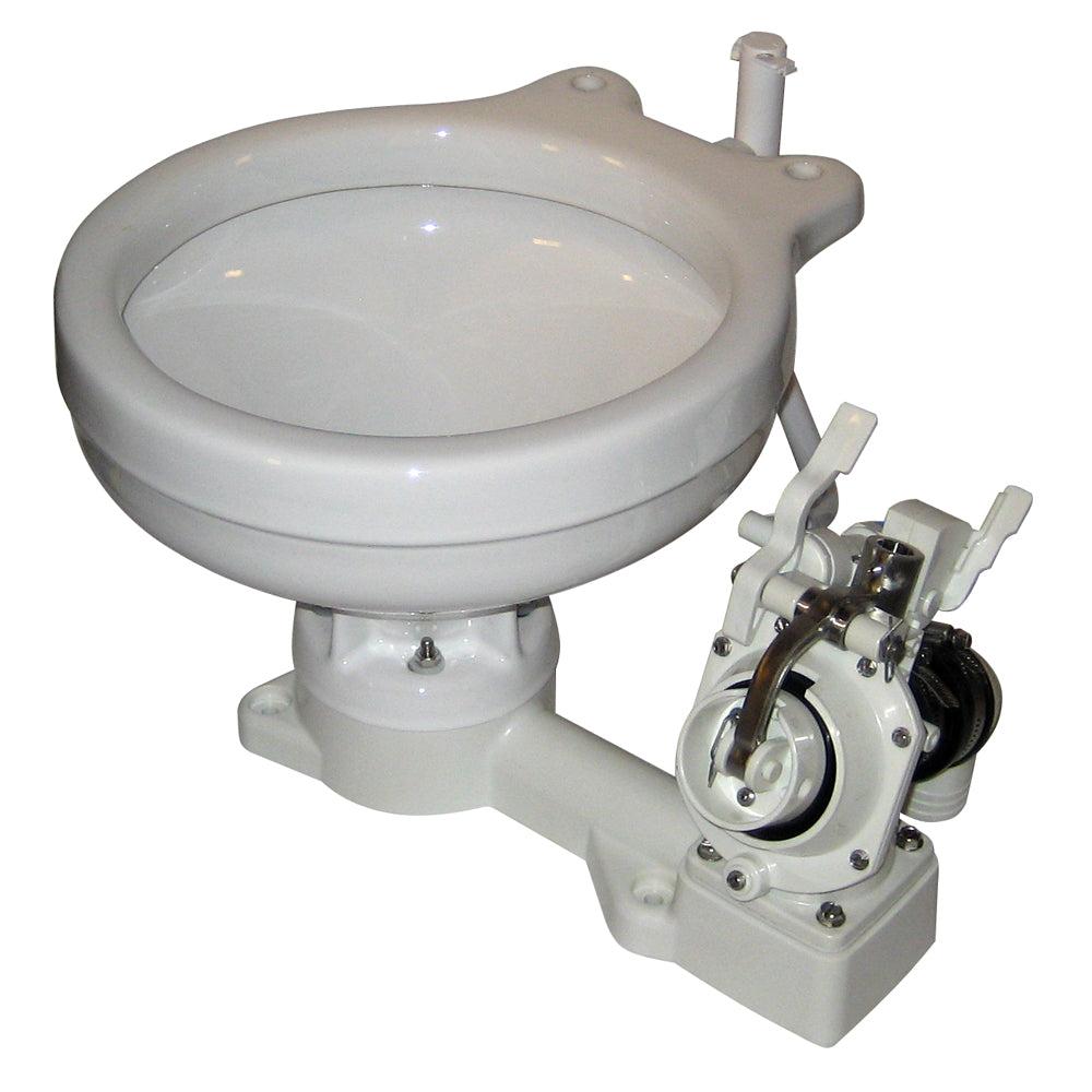 Raritan Fresh Head - Fresh Water Flush - Manual - Marine Size - Right Hand Operation [25M00]