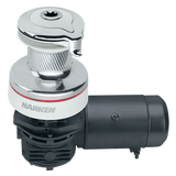 Harken 70 2 Speed Electric Self-Tailing Radial Winch - Chrome with White Trim