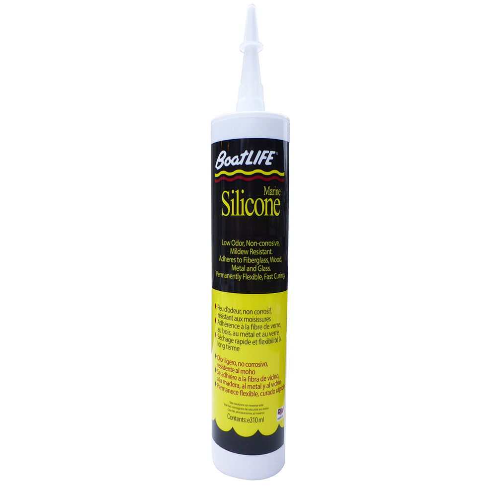 BoatLIFE Silicone Rubber Sealant Cartridge - Black [1152]