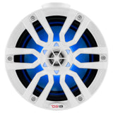 DS18 HYDRO 8" Compact Wakeboard Pod Tower w/RGB Light - 375W - White  [NXL-PS8W]