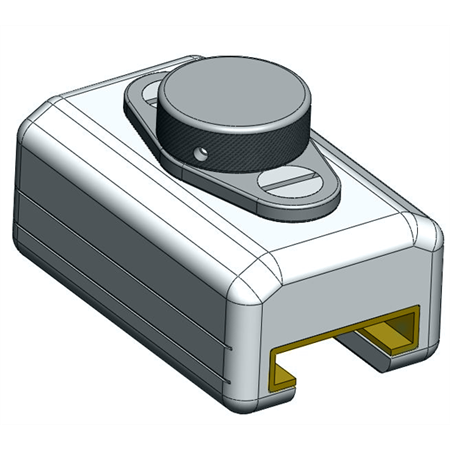 Harken 40 mm Double Stainless Steel T-Track Pinstop