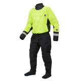 Mustang MSD576 Water Rescue Dry Suit - Fluorescent Yellow Green-Black - XXL [MSD57602-251-XXL-101]