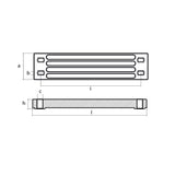 Tecnoseal Aluminum Yamaha Bar Anode f/Engine Bracket [01112-1AL]