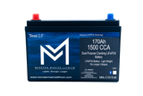1500 CCA 170AH Dual Purpose Cranking Lithium Beast 2.0 Bluetooth