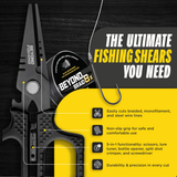 Beyond Fishing 6.5" Pro Shears - Premium Braid Cutting Scissors