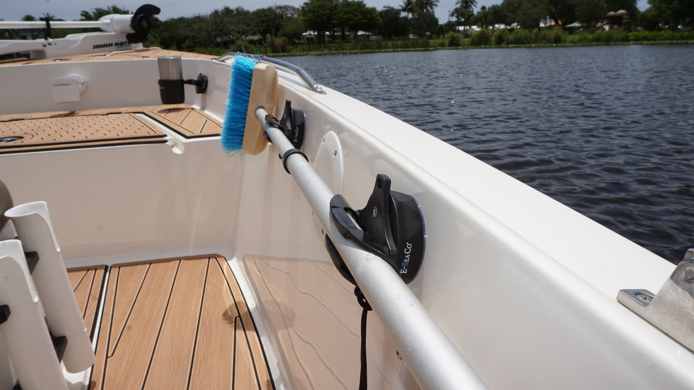 E-Sea Paddle Holder-Suction Mounted Paddle and Utility Clip