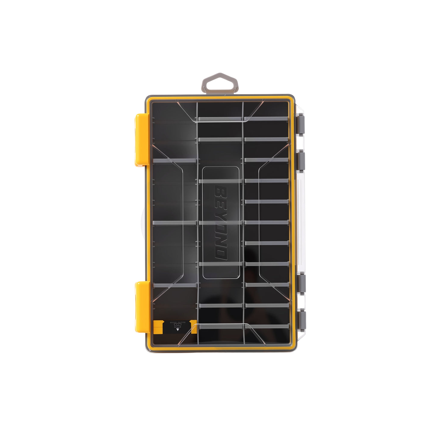 Beyond Fishing DryLock Waterproof Tackle Box, Watertight 3600 & 3700 Tackle Trays with Dual-Latch Seal, Adjustable Removable Dividers & Anti-Rust Desiccant, Lure & Terminal Tackle Organizer
