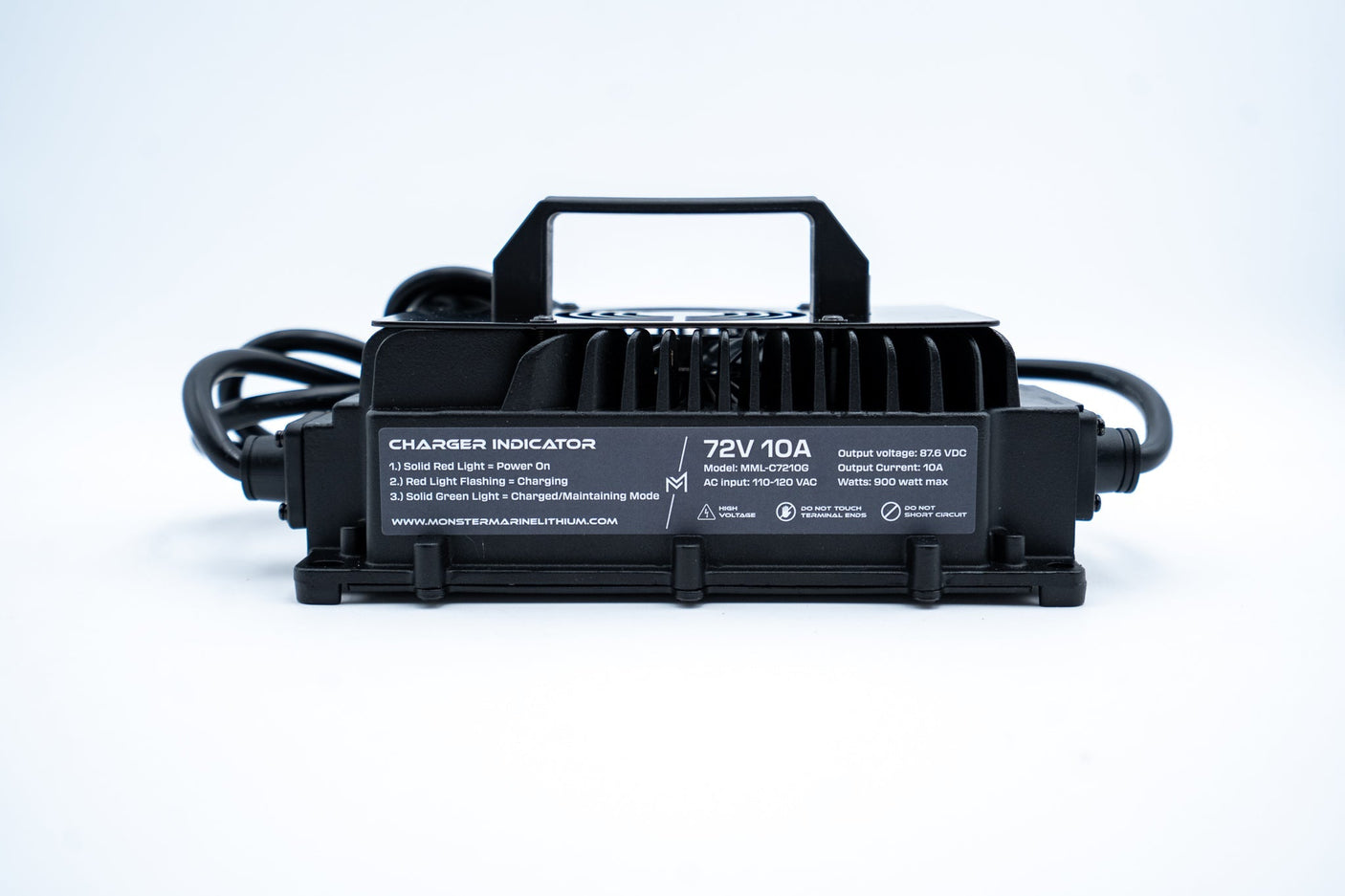 72V 10A GOLF CART LITHIUM BATTERY CHARGER - MMLC7210G