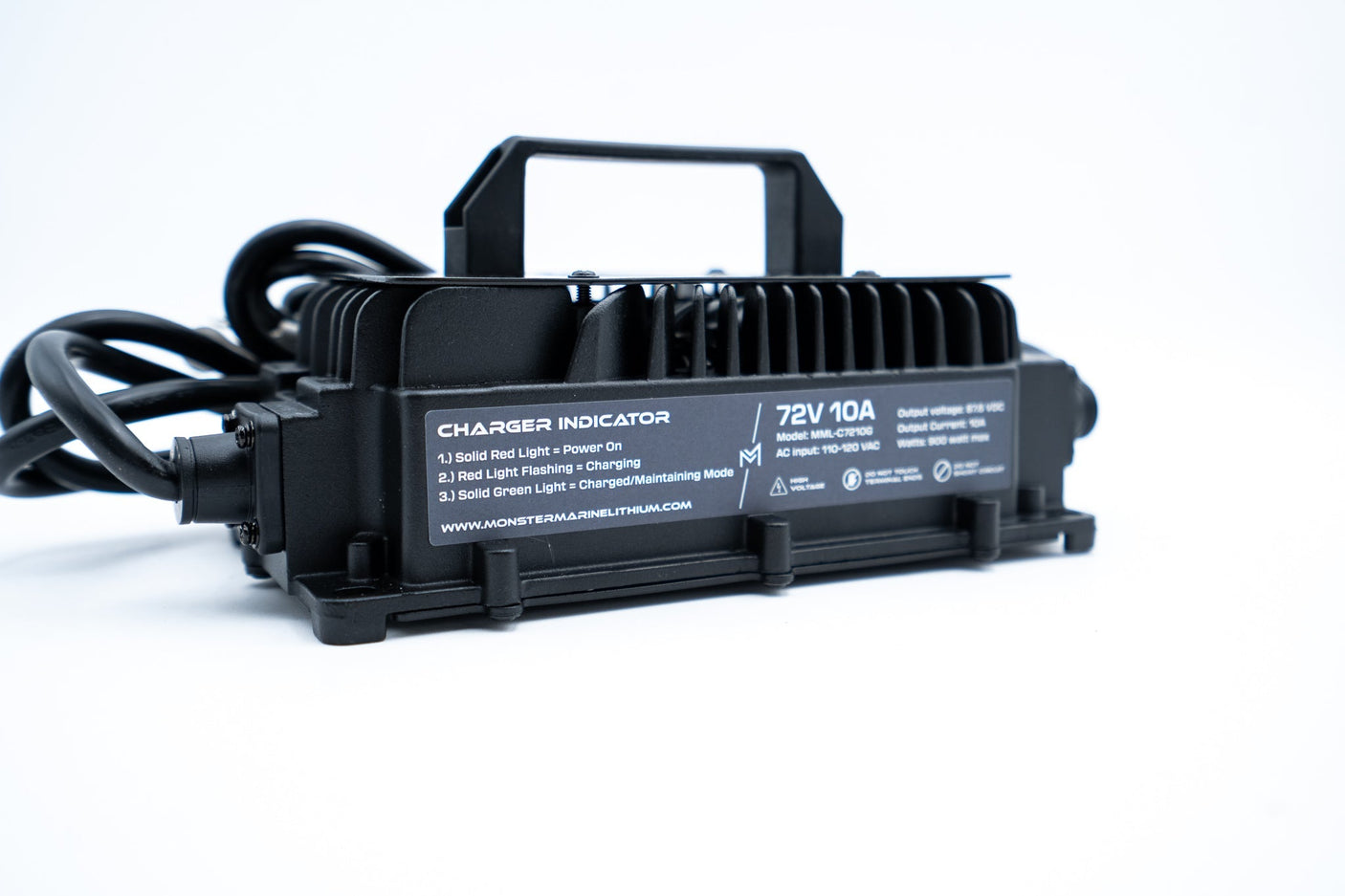 72V 10A GOLF CART LITHIUM BATTERY CHARGER - MMLC7210G
