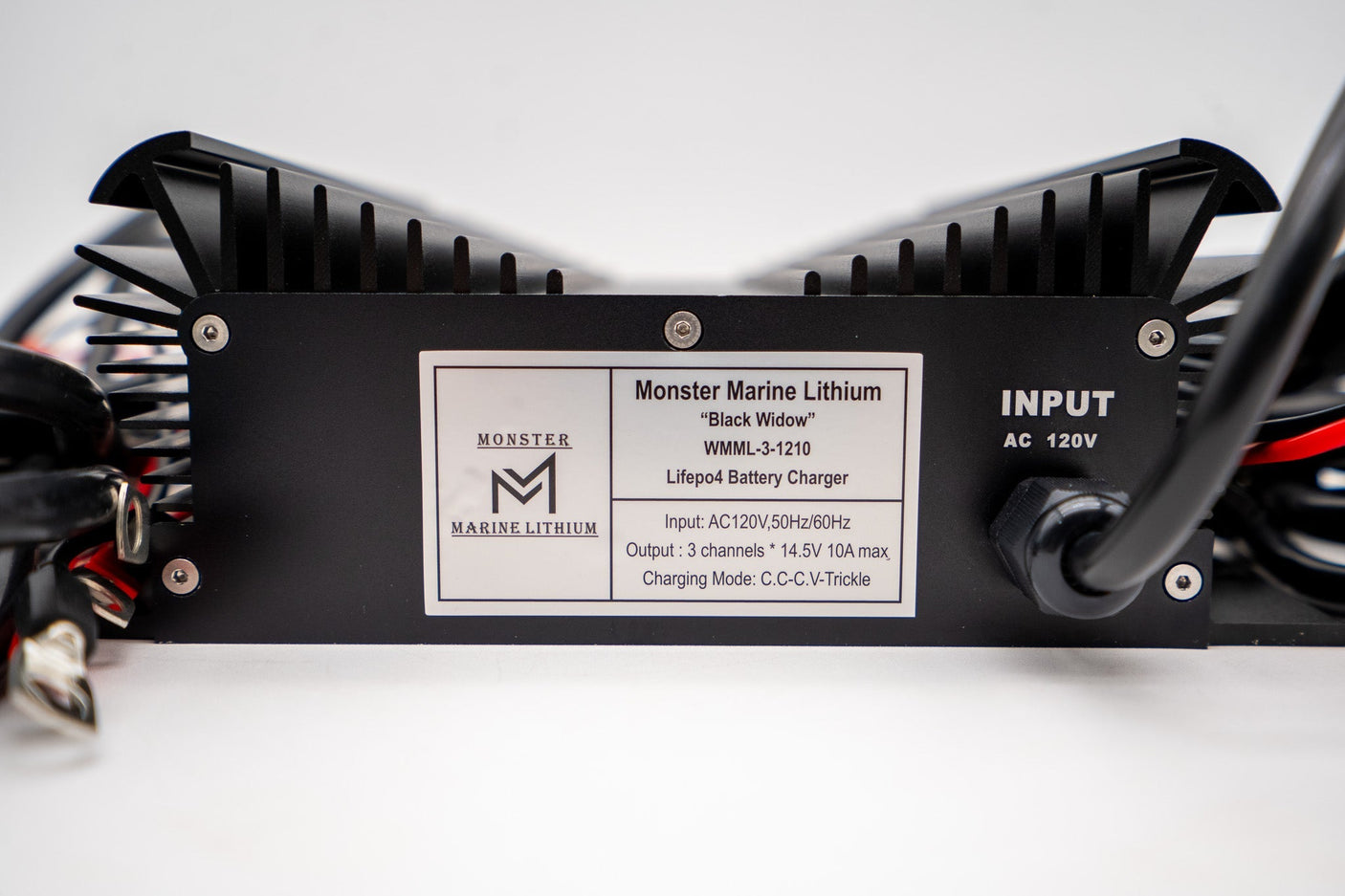 3 Bank Lithium/AGM/Lead Marine Waterproof Battery Charger