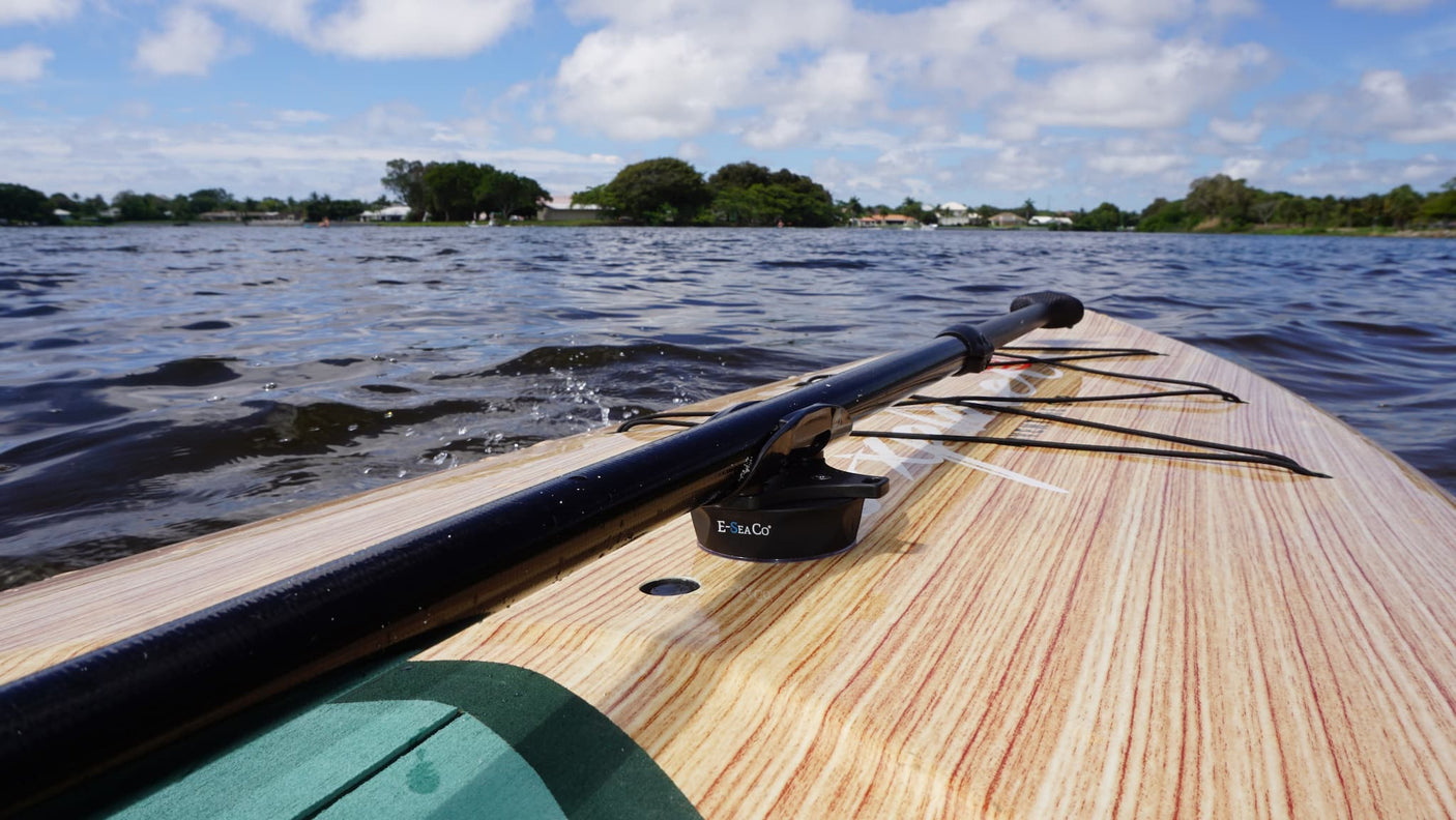 E-Sea Paddle Holder-Suction Mounted Paddle and Utility Clip