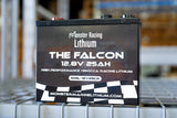 12.8V 25AH - "THE FALCON" - MONSTER RACING LITHIUM