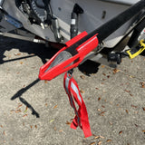 Metal Tip Push Pole Safety Flag