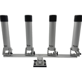 Quad Deck Mount w/ Multi-Lok Rod Holders