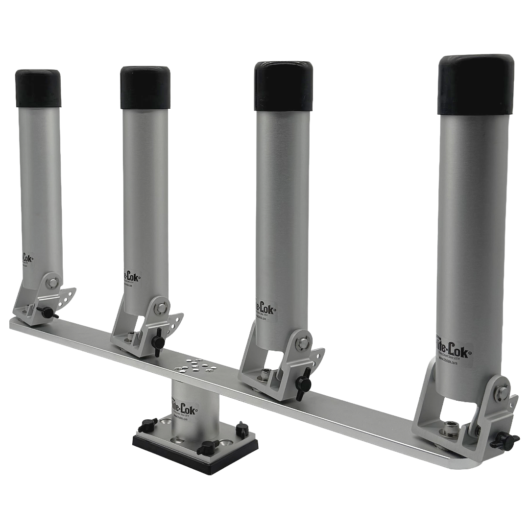 Quad Deck Mount w/ Multi-Lok Rod Holders