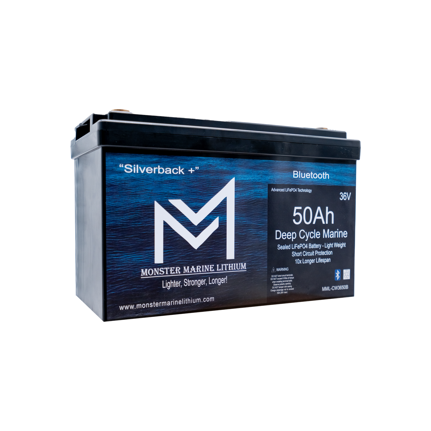 36V 50Ah Trolling Battery Bluetooth MML-3650BT