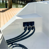 Flush Port Reroute - Black Acrylic