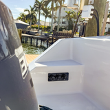 Flush Port Reroute - Black Acrylic