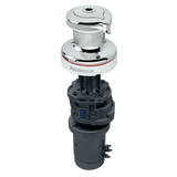 Harken 60 2 Speed Electric Self-Tailing Radial Winch - Chrome with White Trim