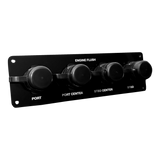 Flush Port Reroute - Black Acrylic