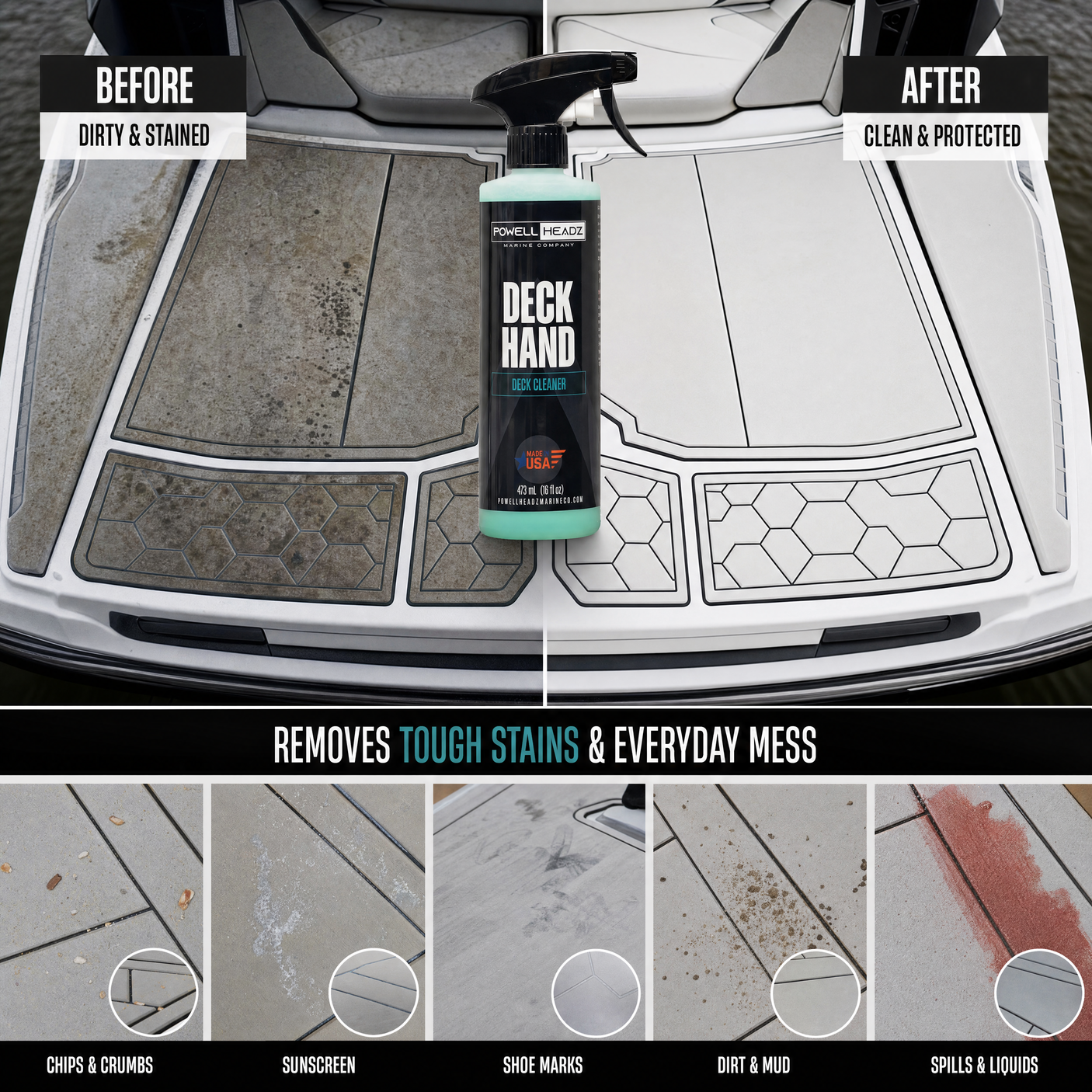 Deck Hand Boat Deck Cleaner 16oz