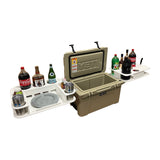 Docktail Bar Yeti Tundra Cooler Cup Holders and Table System