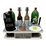 Docktail Boat Table Caddy with SeaSucker Vacuum Mounts