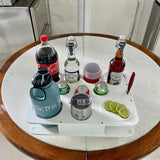 Docktail Boat Table Caddy with SeaSucker Vacuum Mounts